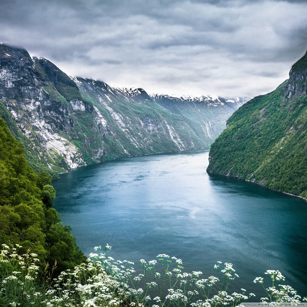 1280x1280 Norway Fjord Ultra HD Desktop Background Wallpaper for 4K UHD TV : Multi Display, Dual Monitor : Tablet