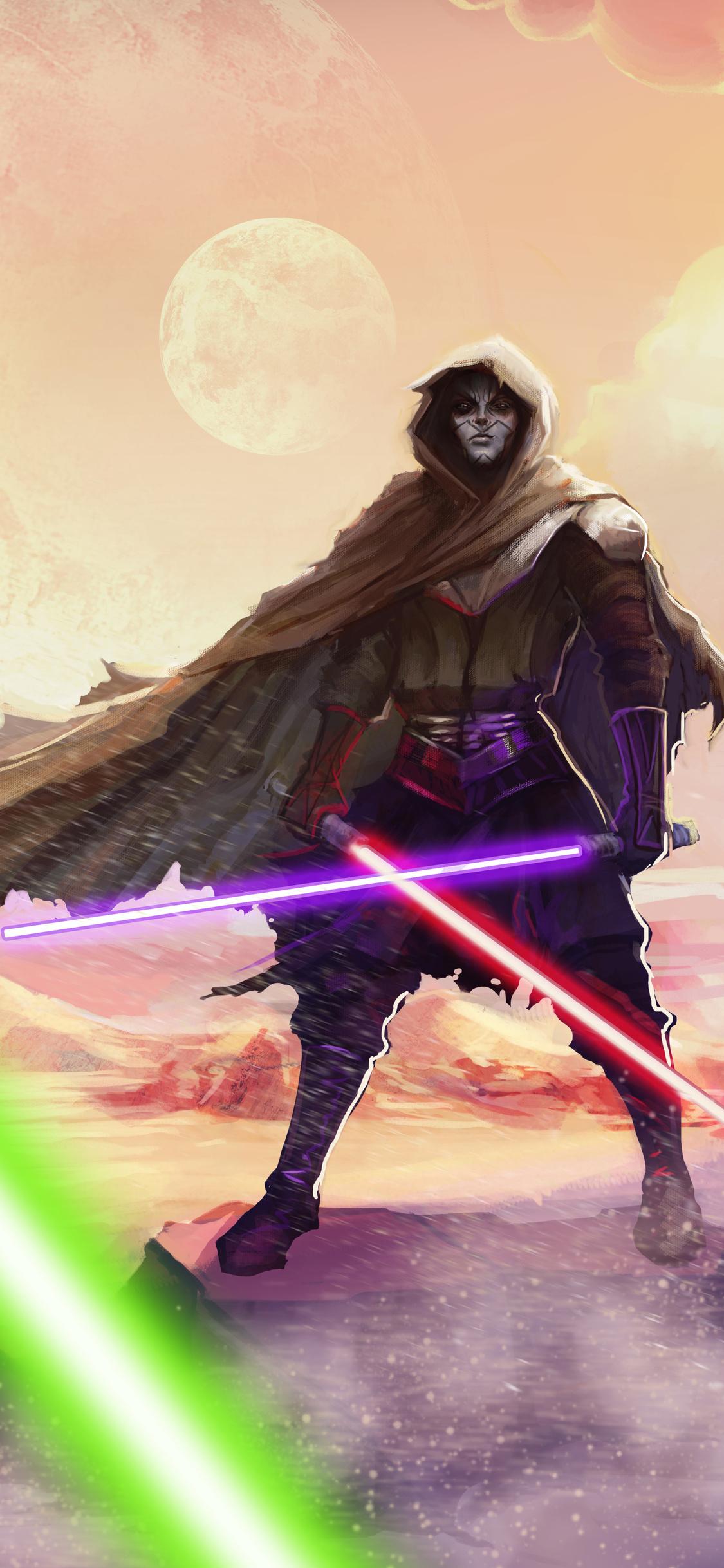 1125x2436 Sith Lord Star Wars iPhone XS, iPhone iPhone X HD 4k Wallpaper, Image, Background, Photo and Picture