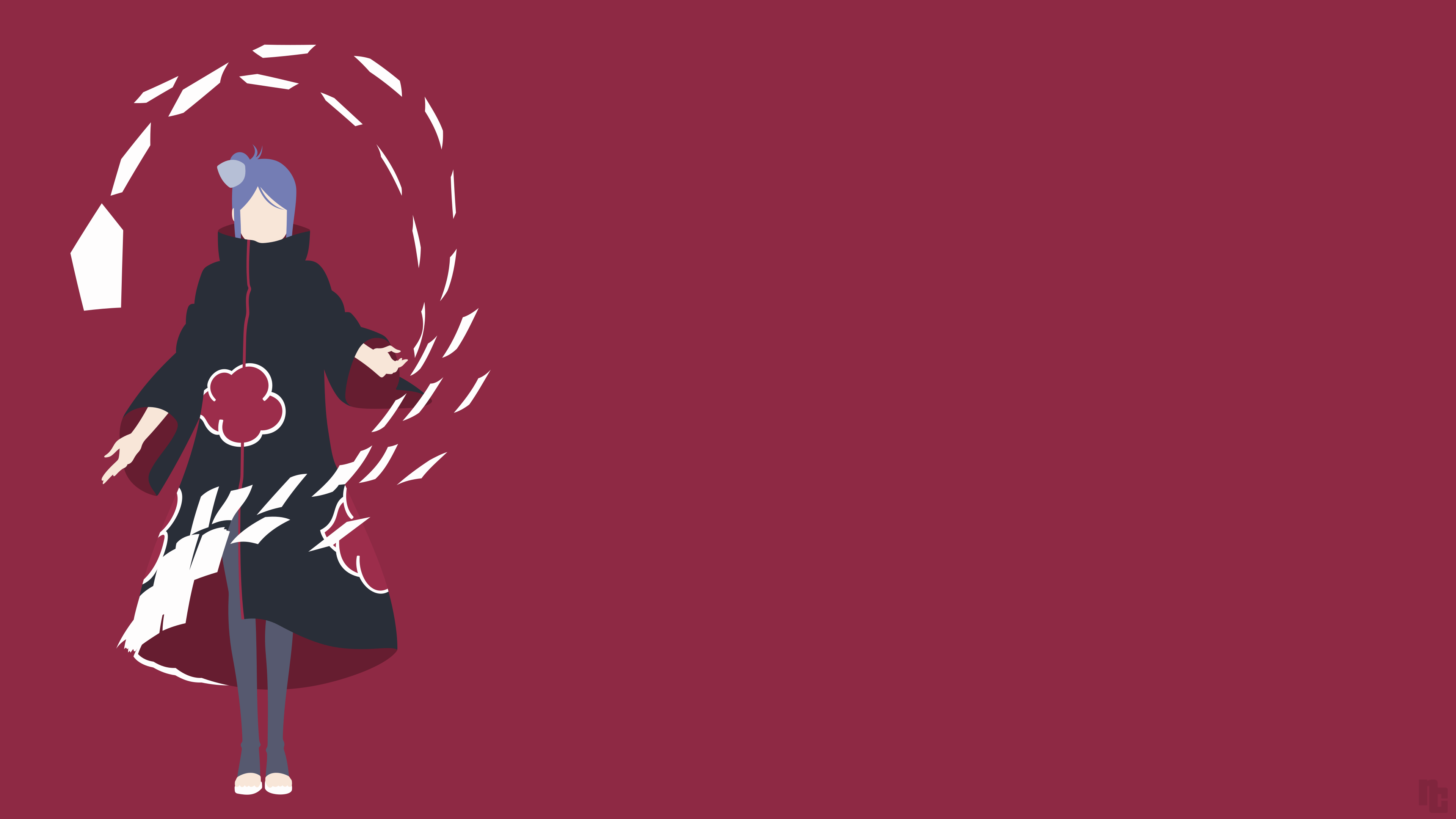 3840x2160 3840x2160 Konan (Naruto) wallpaper PNG