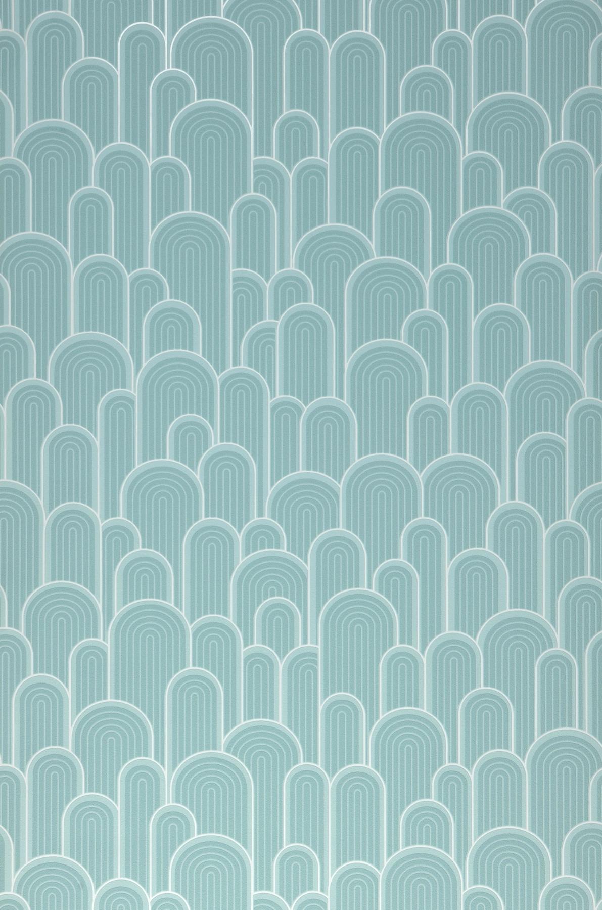 1191x1800 Wallpaper Fanti pastel turquoise