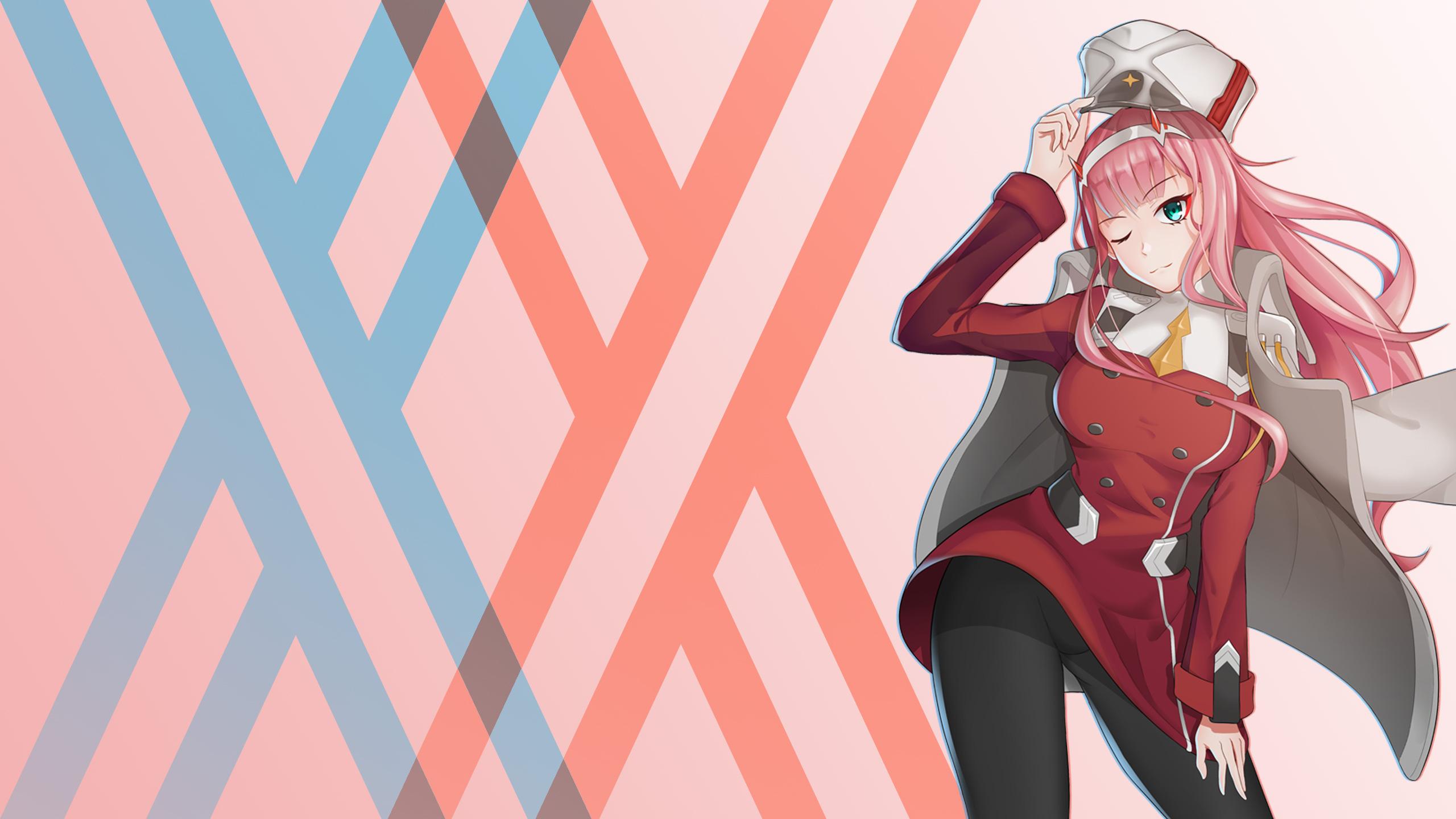 2560x1440 Darling In The Franxx Wallpaper 4k