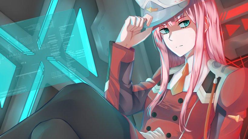 820x461 Darling in the FranXX Zero Two 4K