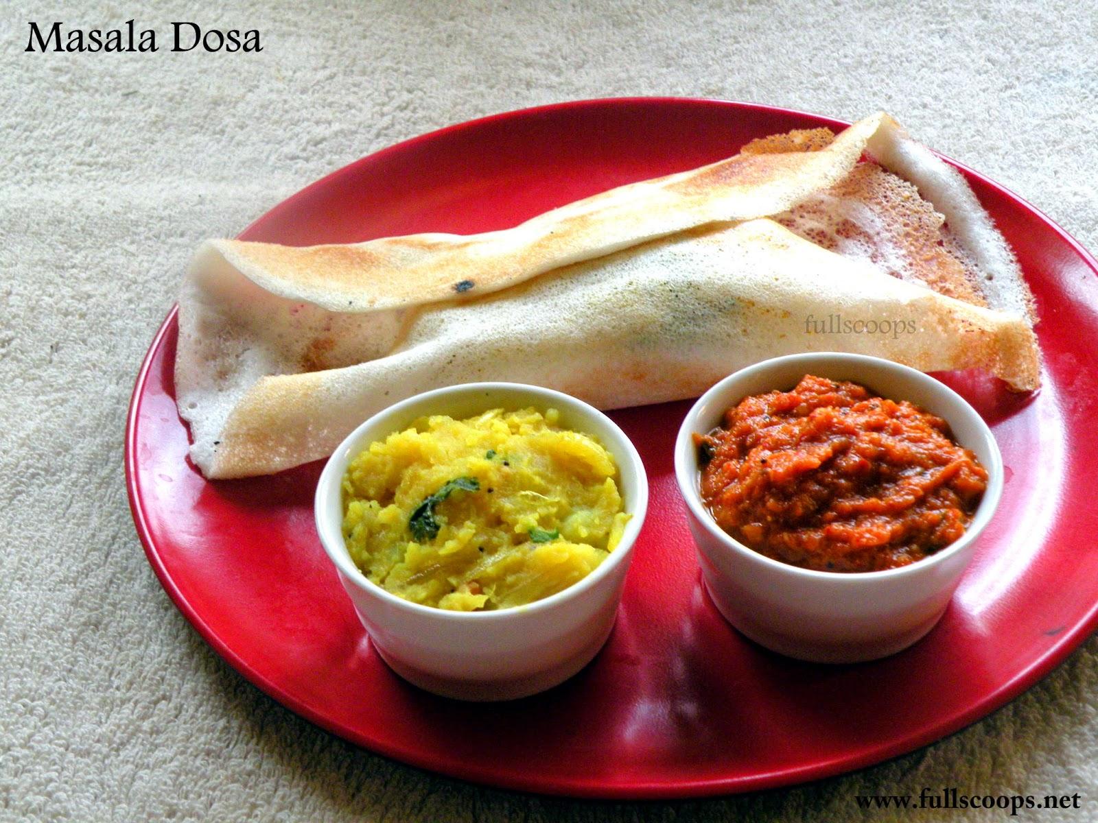 1600x1200 Masala Dosa Recipe Full Scoops food blog with easy, simple & tasty recipes!