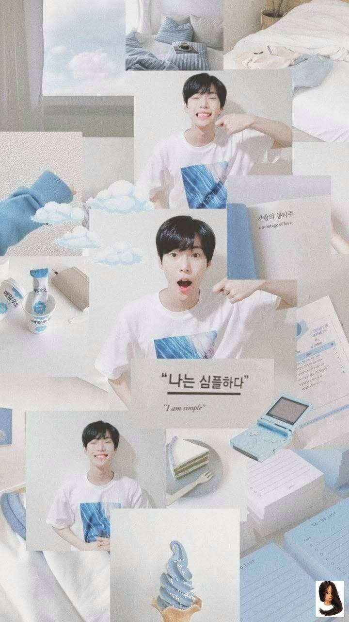720x1280 Aesthetic #Bluewhite #Doyoung #lockscreen #nct #nct Aesthetic Wallpaper #parkedit #Wallpaper Blue White Doyoung Nct Aesthetic Wall. Nct, Nct Doyoung, Jaehyun Nct