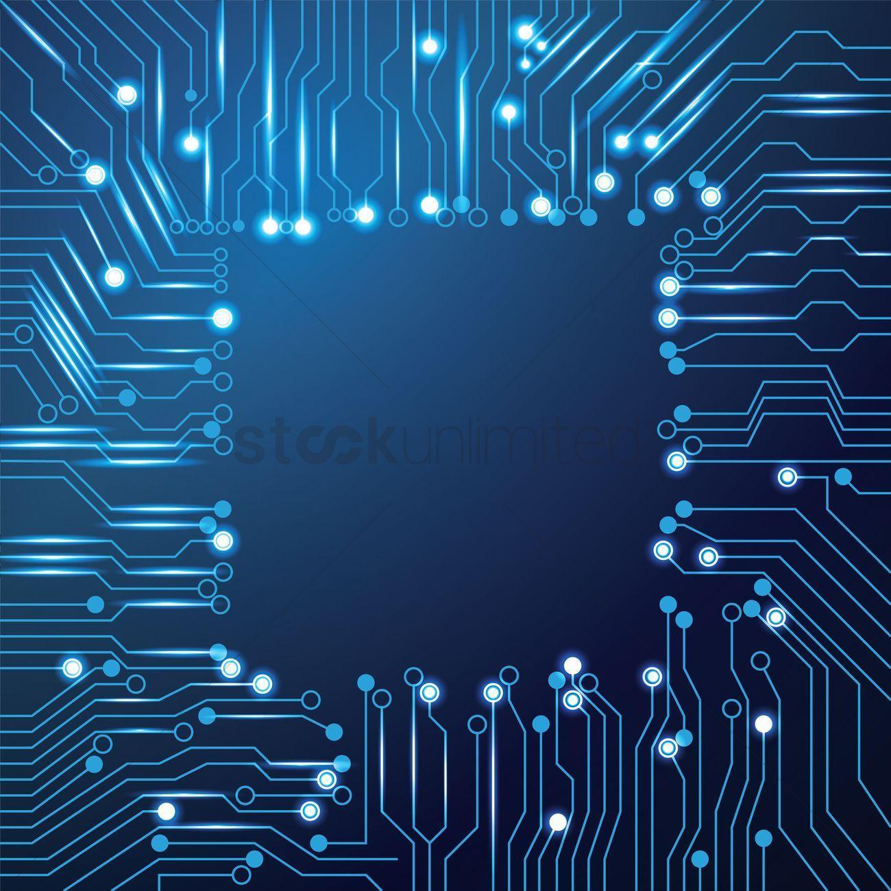 1300x1300 Electronics Circuits Wallpaper