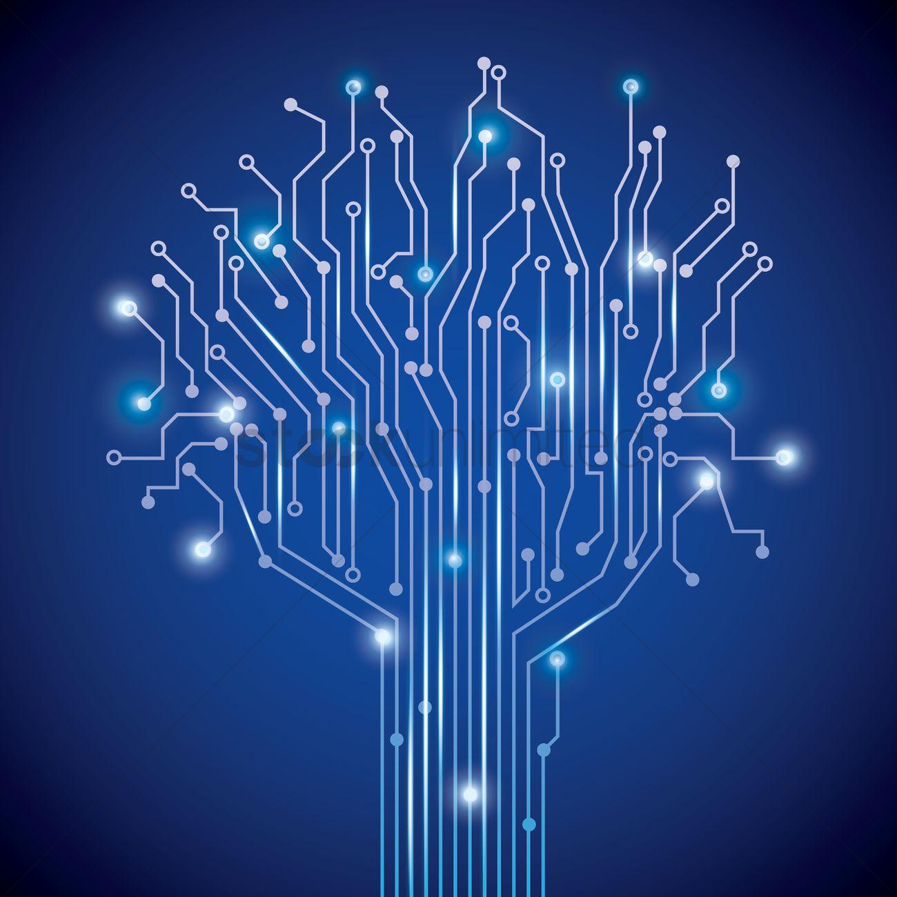 1300x1300 Neon Circuit Board Wallpaper Download Vector PSD and Stock Image