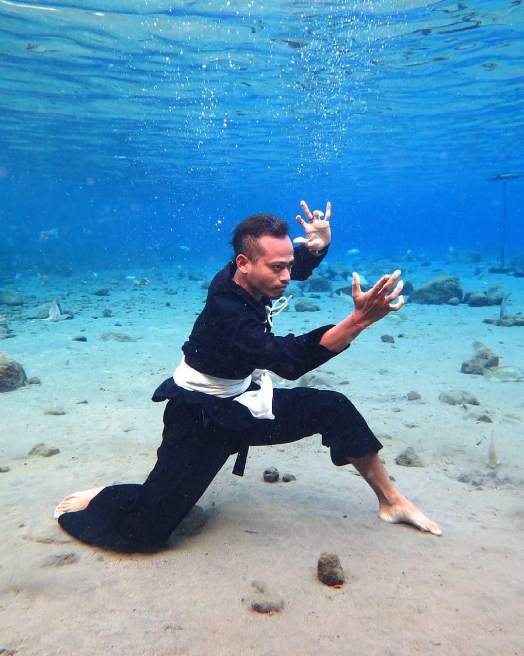 1080x1350 Underwater training Silat. Martial arts styles, Kung fu martial arts, Martial arts workout