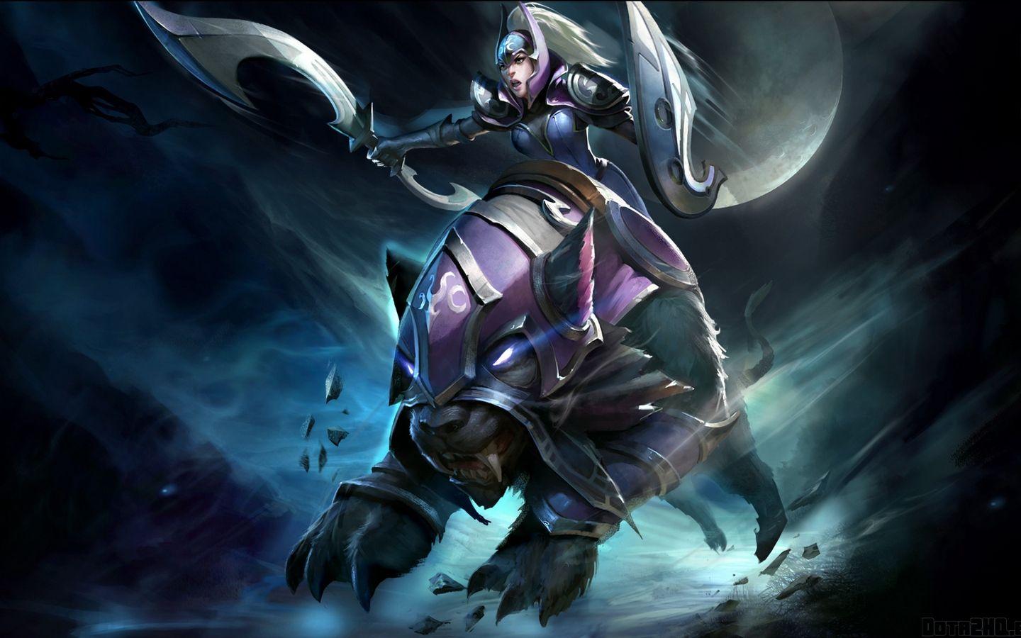 1440x900 Luna Dota 2 Wallpaper