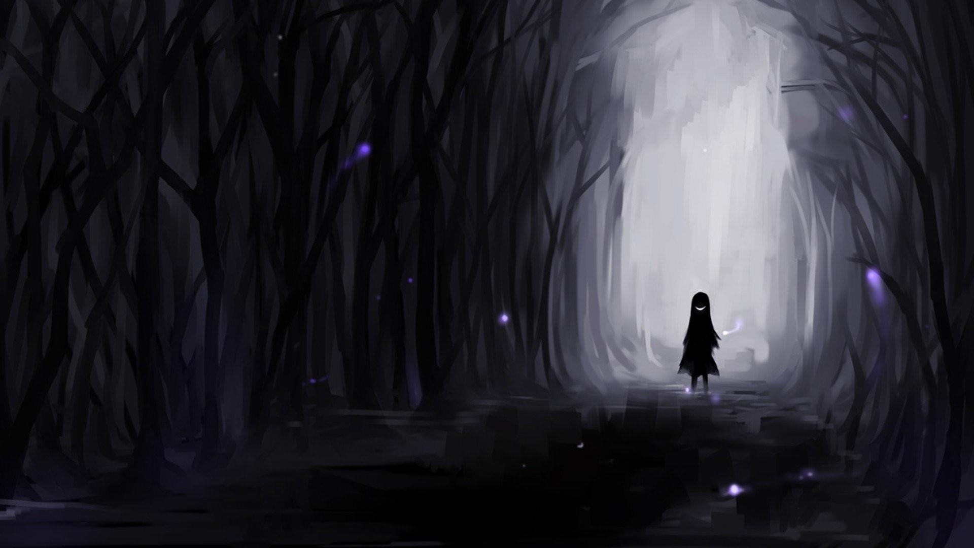 1920x1080 Anime Wallpaper Cute Scary Anime Girl