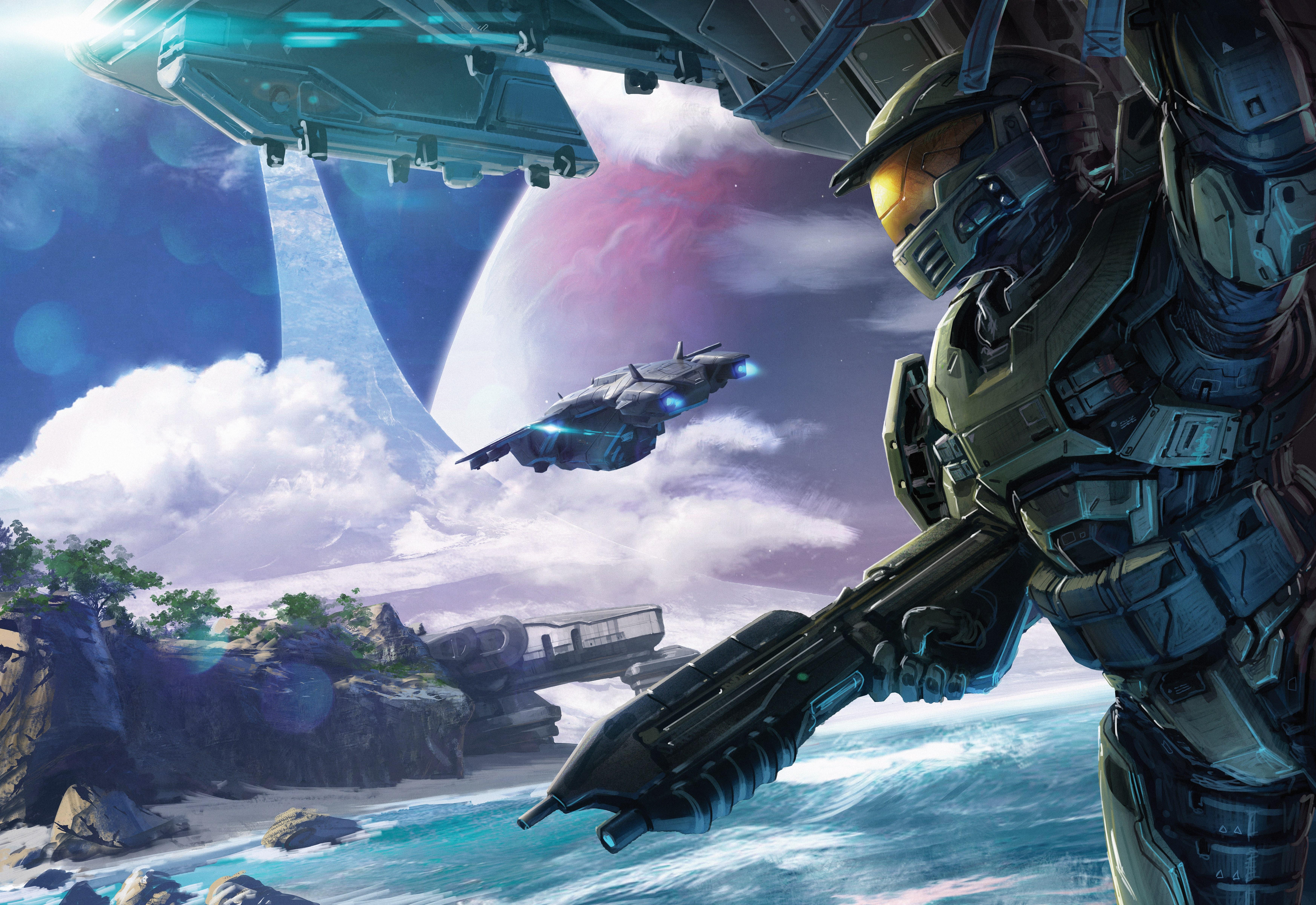 6982x4800 Halo Combat Evolved Art