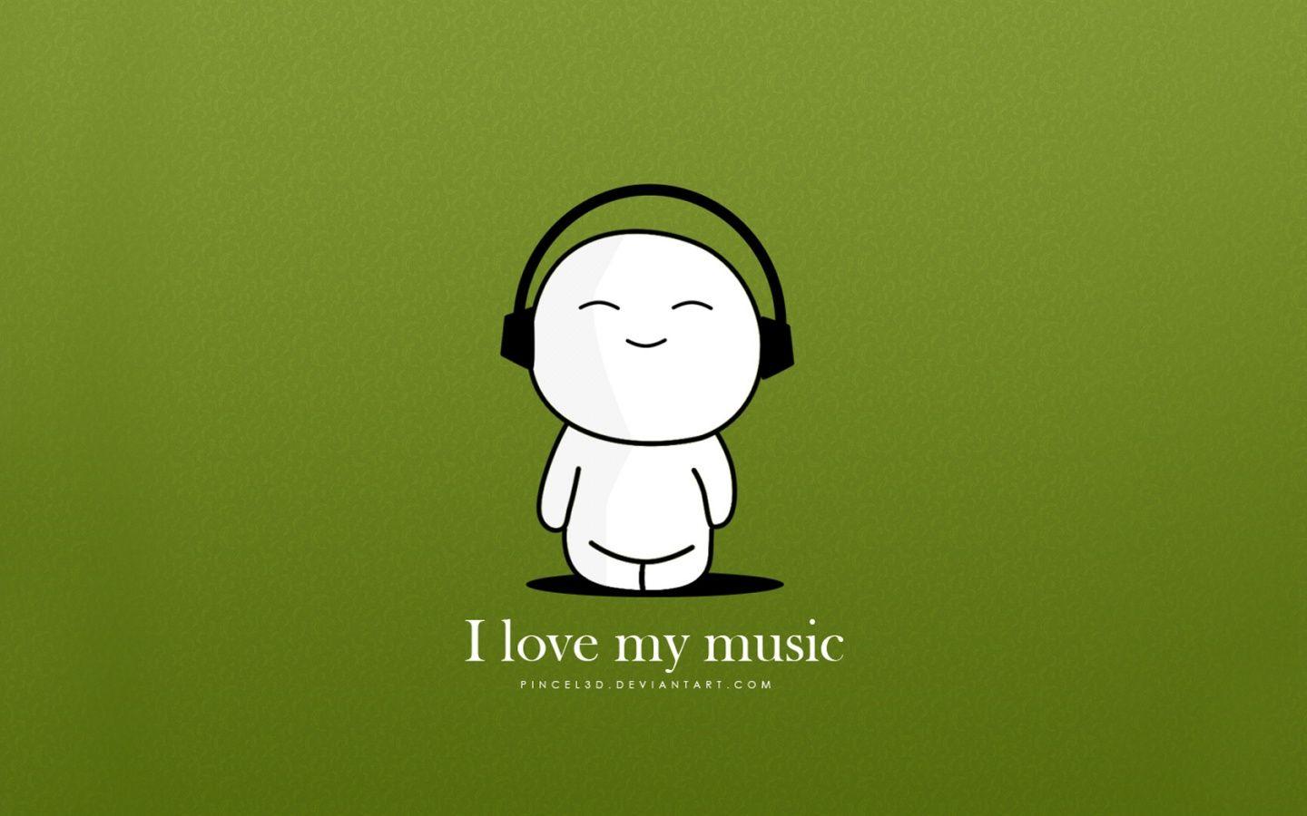 1440x900 Cute funny dude listening to music. Funny wallpaper, Funny dude, Cute wallpaper quotes