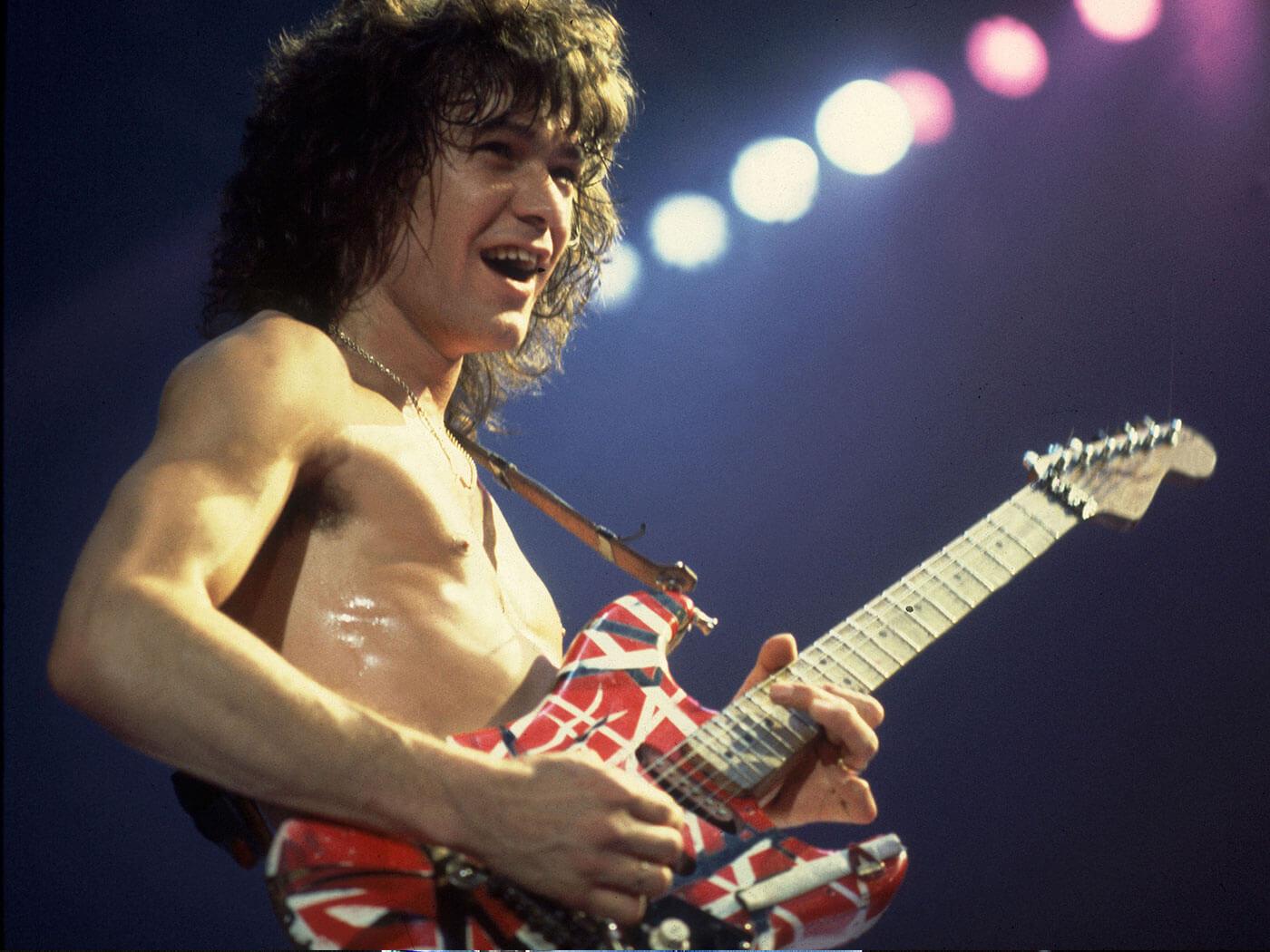 1400x1050 Eddie Van Halen: he came, he saw, he reinvented electric guitar playing. Guitar.com. All Things Guitar