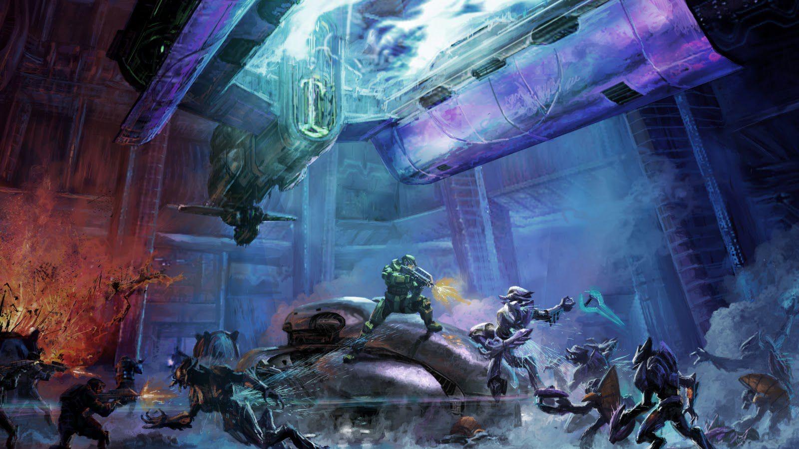 1600x900 Halo CEA Concept Art ideas. halo, concept art, combat evolved