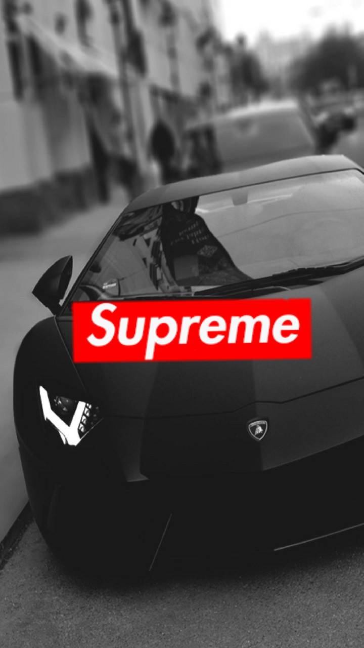720x1280 Supreme Car Wallpaper
