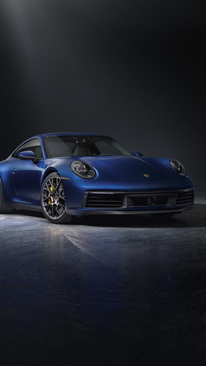 720x1280 Download 720x1280 wallpaper sports car, blue, porsche samsung galaxy mini s s neo, alpha, sony xperia compact z z z asus zenfone, 720x1280 HD image, background, 15873
