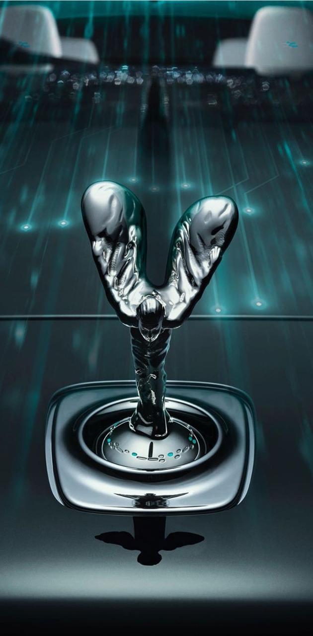630x1280 Rolls Royce Logo Wallpaper
