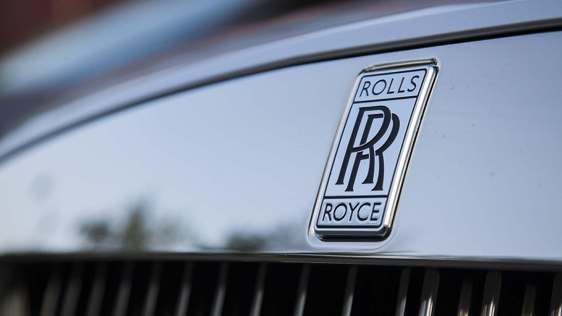 1920x1080 Rolls Royce Motor Car Logo Close Up Royce Car Logo HD