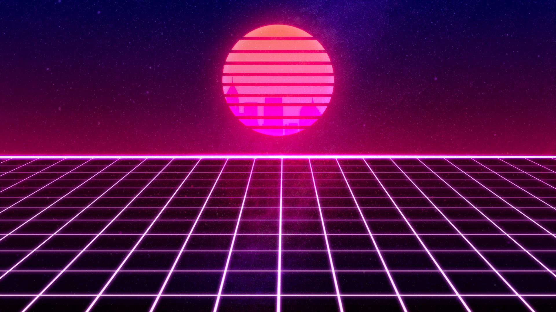 1920x1080 80s Aesthetic Desktop Wallpaper