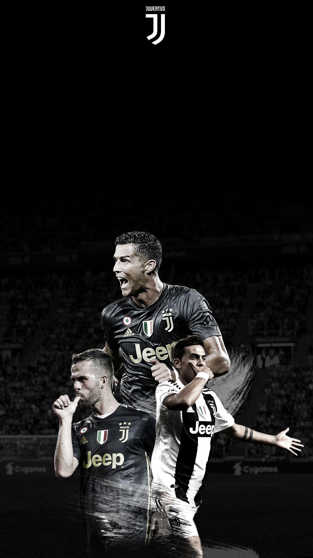 1080x1920 Juventus. Dybala Pjanic Ronaldo. Juventus, Fútbol, Juve