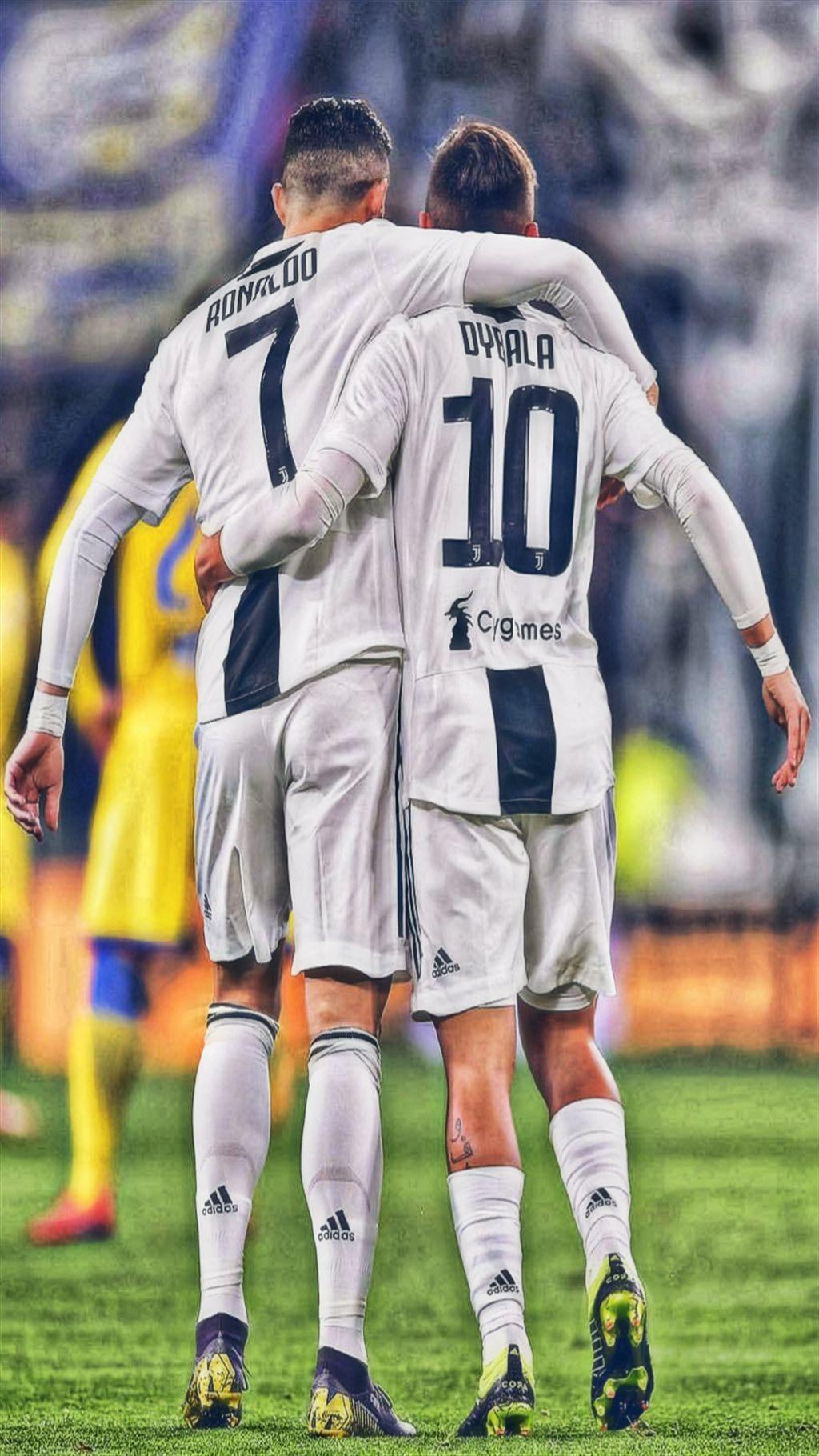1024x1820 Cristiano Ronaldo And Dybala HD Wallpaper