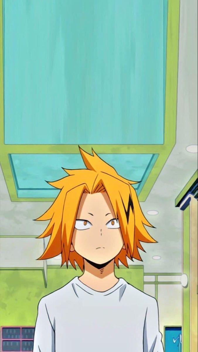 676x1200 ⚡️Denki Kaminari “CHARGEBOLT” Aesthetic Wallpaper⚡️. Anime wallpaper, Anime, Hero wallpaper