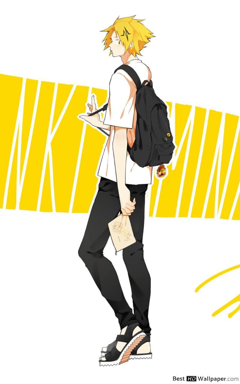 800x1280 Denki Kaminari, My Hero Academia HD wallpaper download