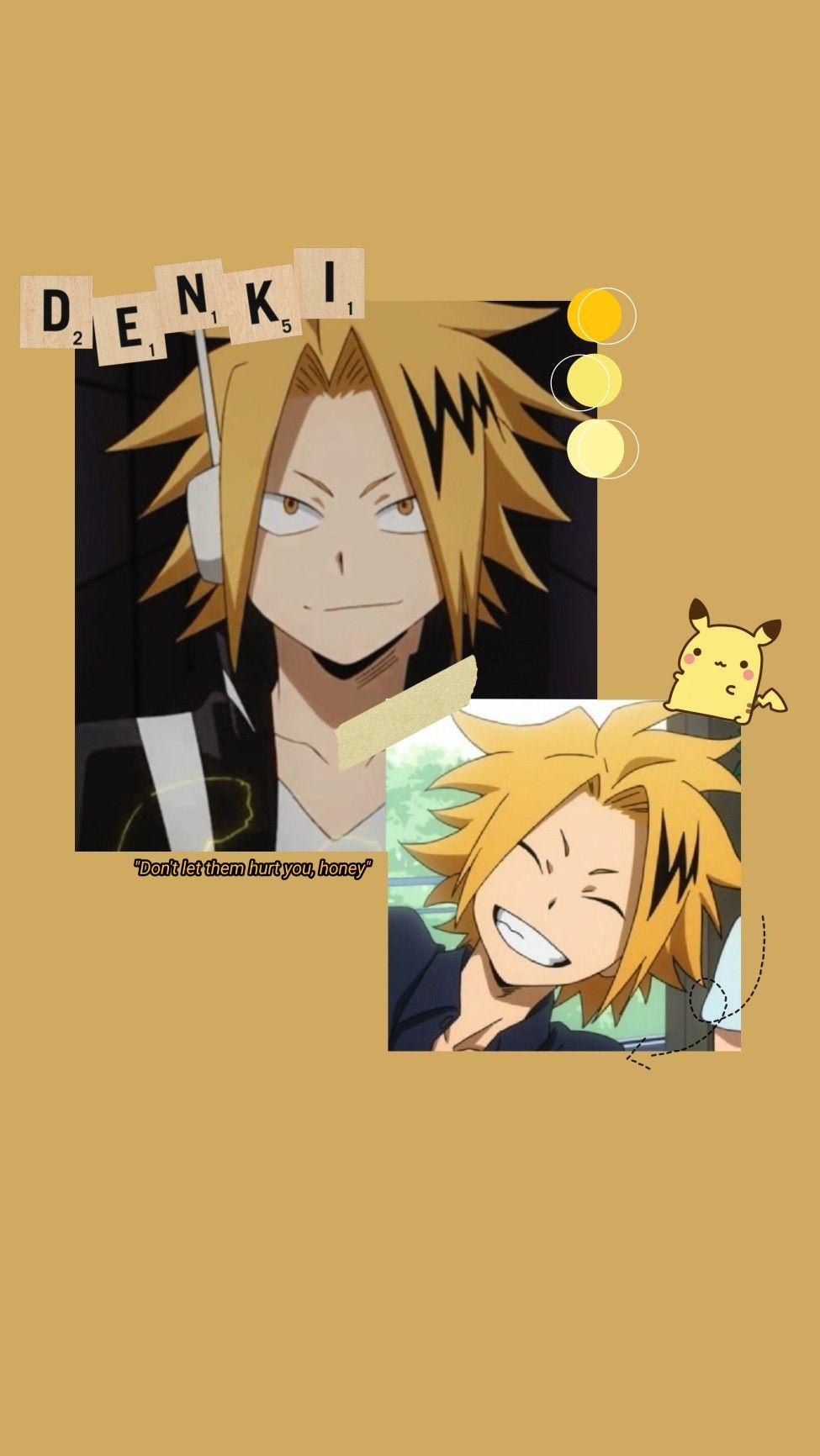 975x1732 My Hero Academia Wallpaper Denki