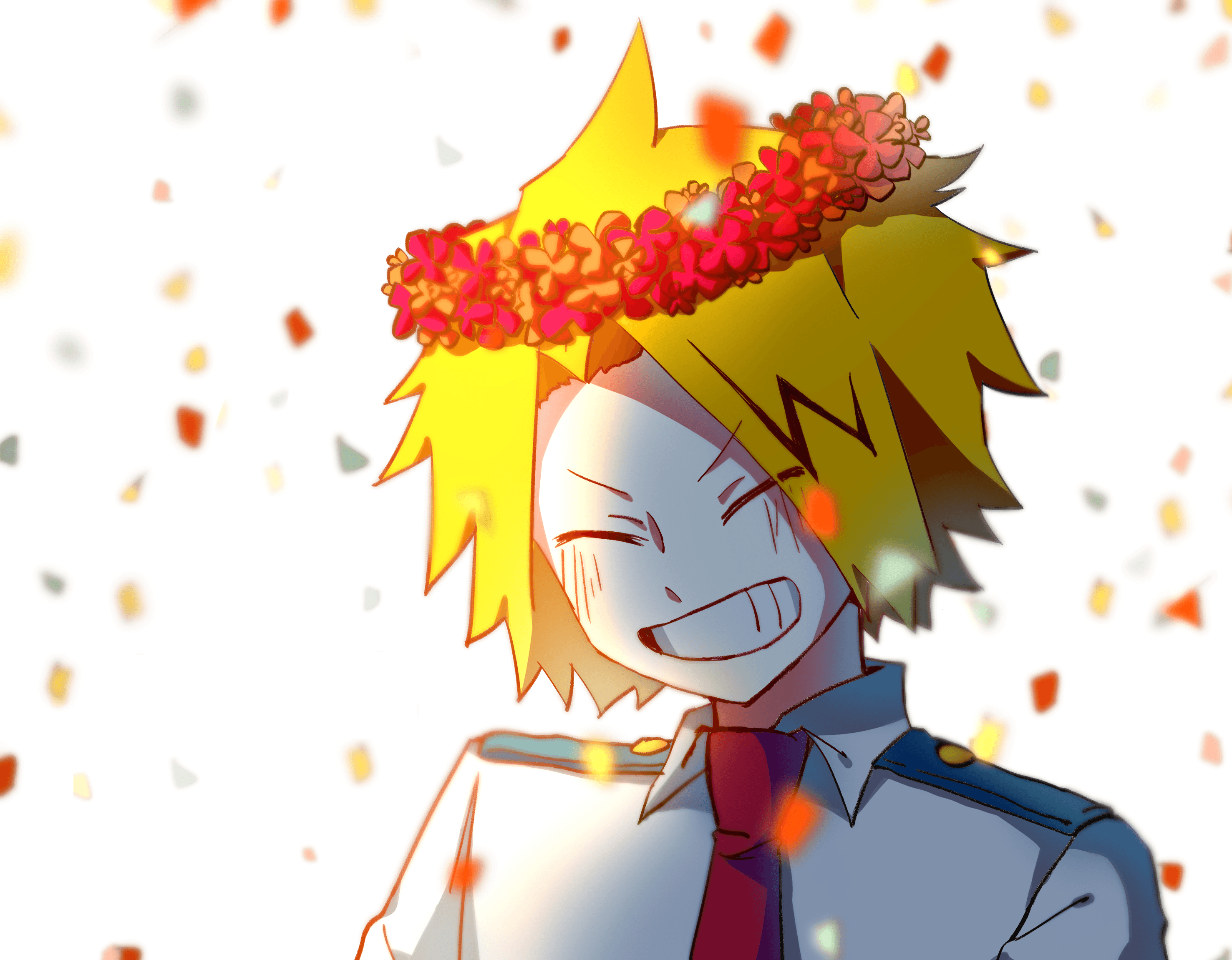 2953x2302 Denki Kaminari Wallpaper Phone