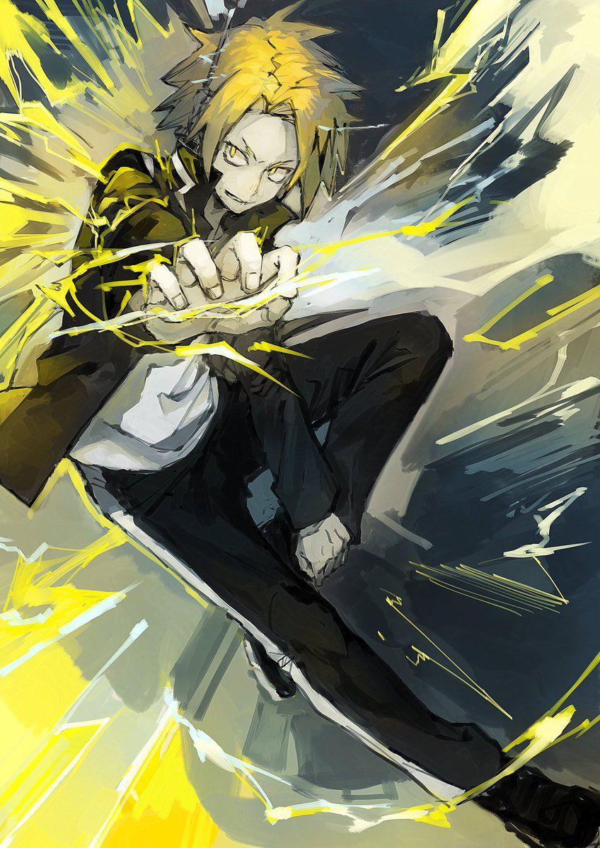 848x1199 Wallpaper Fanart Wallpaper Denki Kaminari