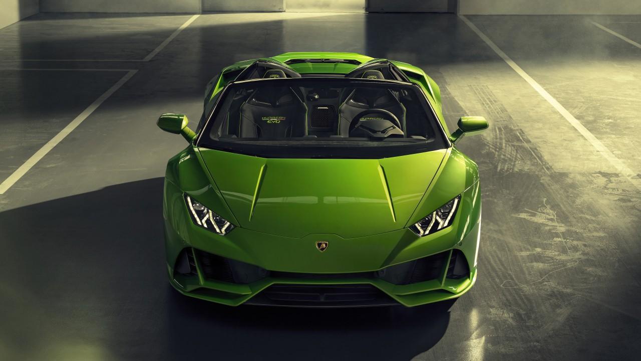 1280x720 Lamborghini Huracan EVO Spyder K Wallpaper 3D Models. Free