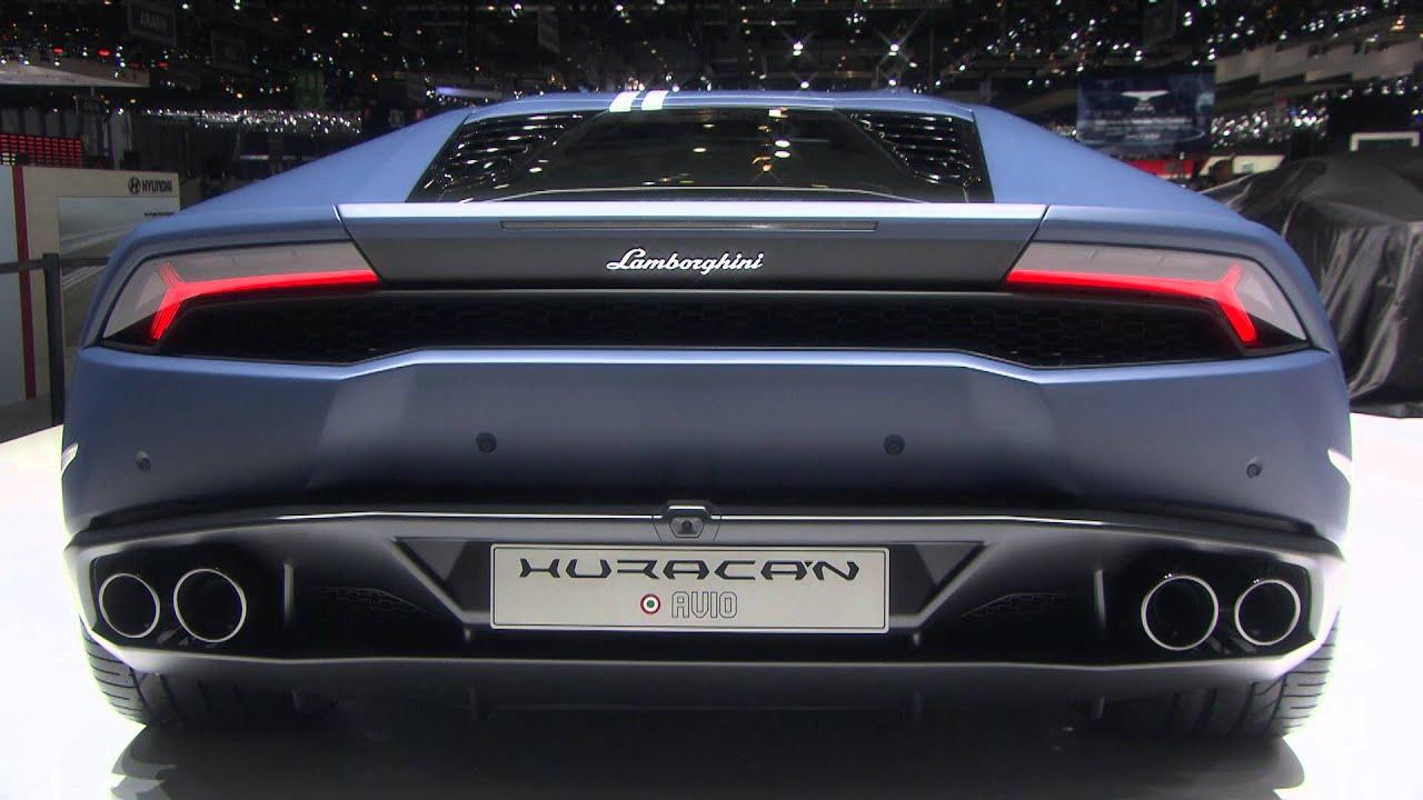 1280x720 Lamborghini Huracan Avio has visual tweaks in Geneva