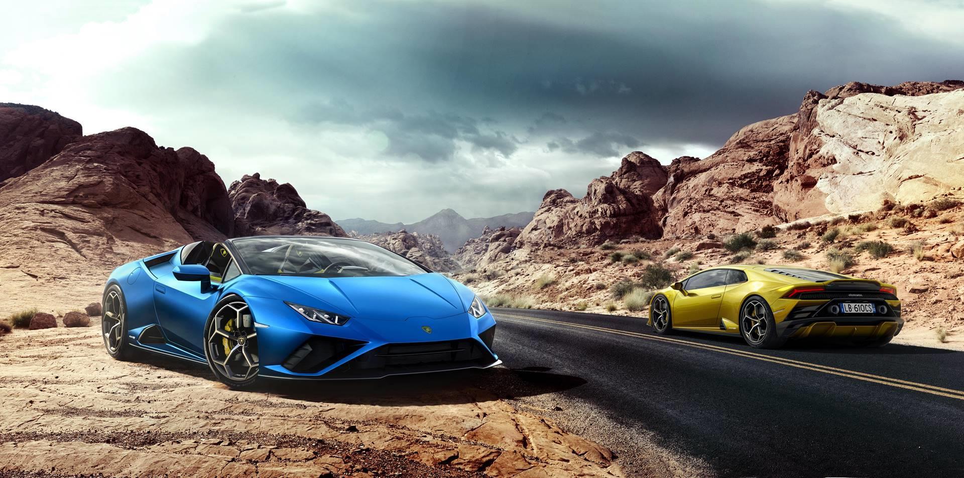 1920x952 Lamborghini Huracán EVO RWD Spyder News and Information