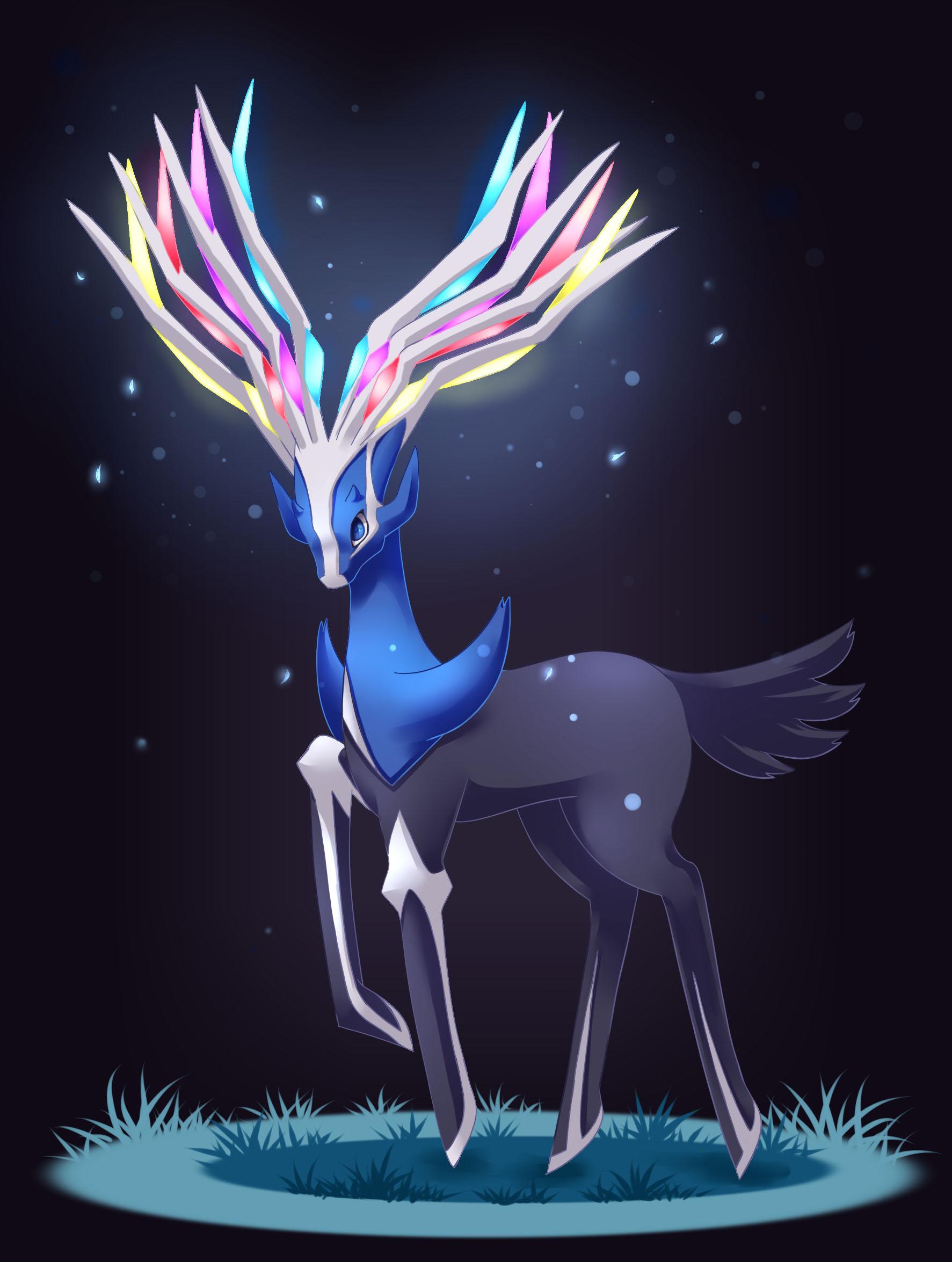 1773x2350 Xerneas Legendary Pokemon Drawing