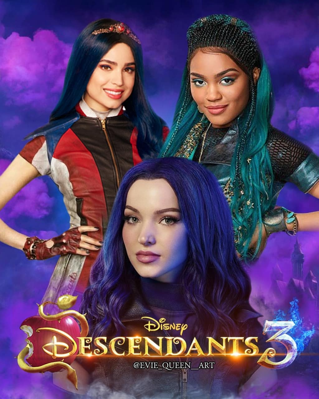 1024x1280 Evie Descendants Wallpaper