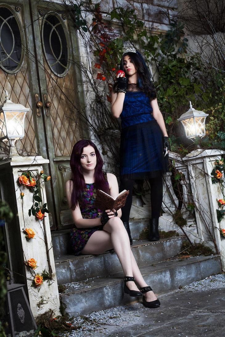 730x1095 Free download Inspired by Mal and Evie from Descendants by ForsakenWitchery on [730x1095] for your Desktop, Mobile & Tablet. Explore Evie From Descendants Wallpaper. Mal and Evie Wallpaper