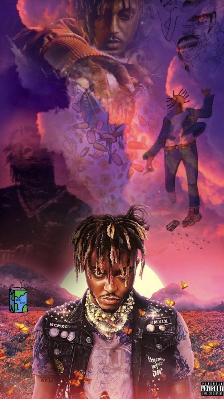 750x1334 All of Juice's albums wallpaper: JuiceWRLD