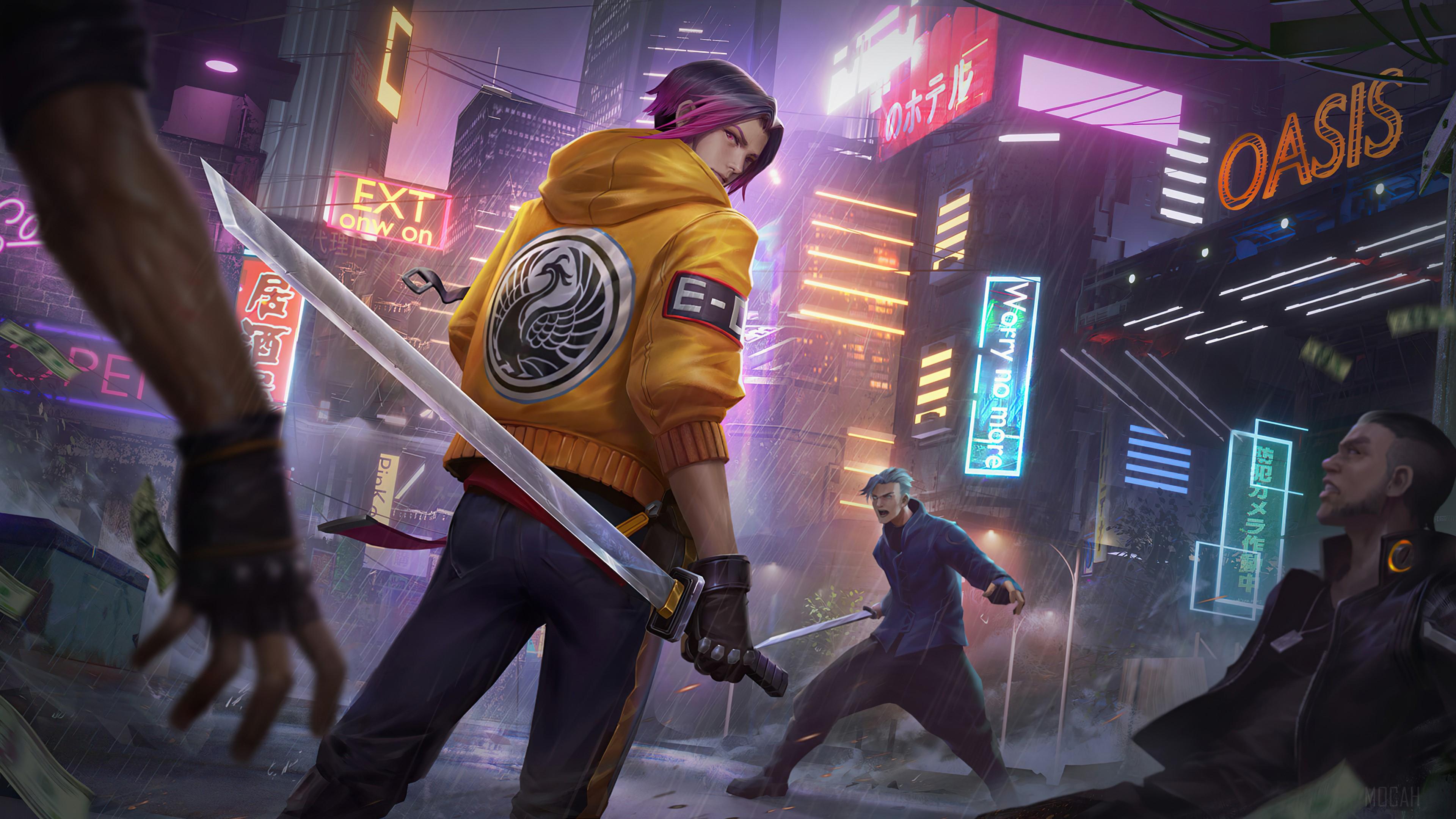 3840x2160 Ling, Street Punk, Skin, Mobile Legends Bang Bang, ML, MLBB, Video Game 4k wallpaper. Mocah HD Wallpaper