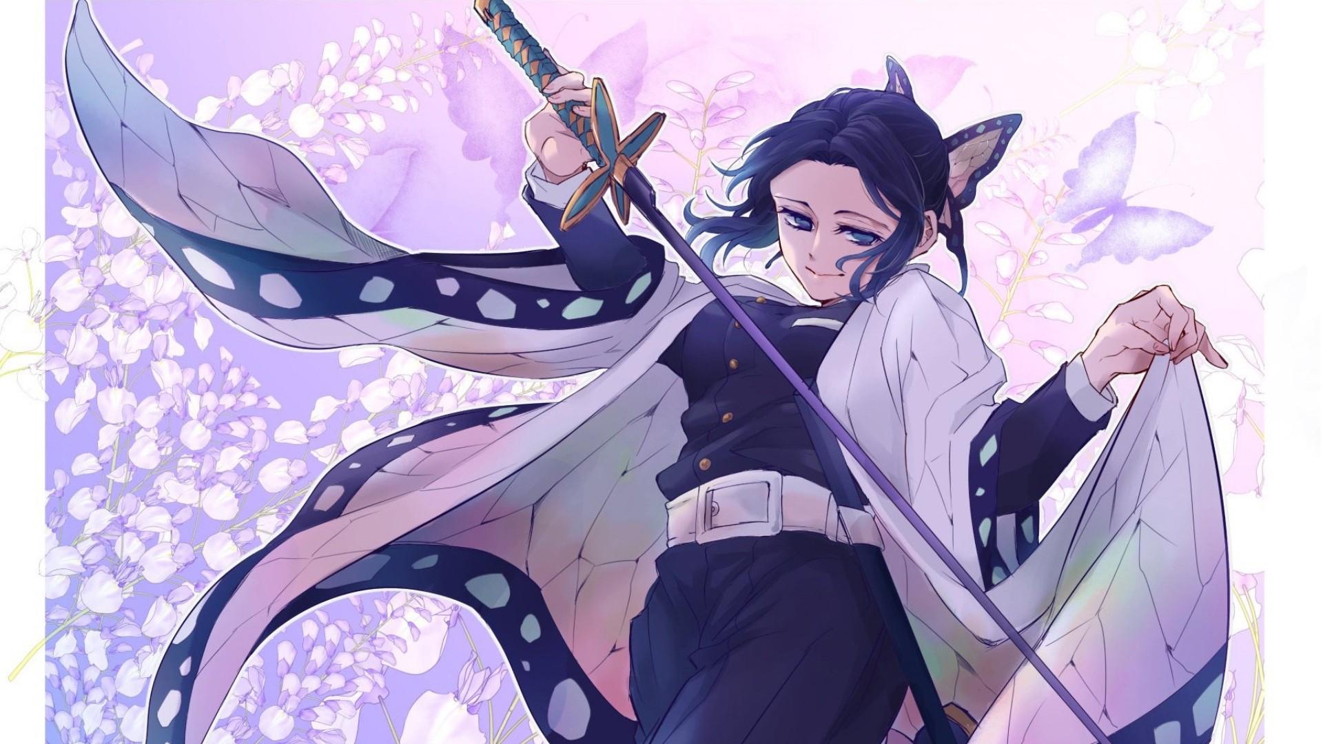 1920x1080 Cute Anime Wallpaper Demon Slayer Shinobu