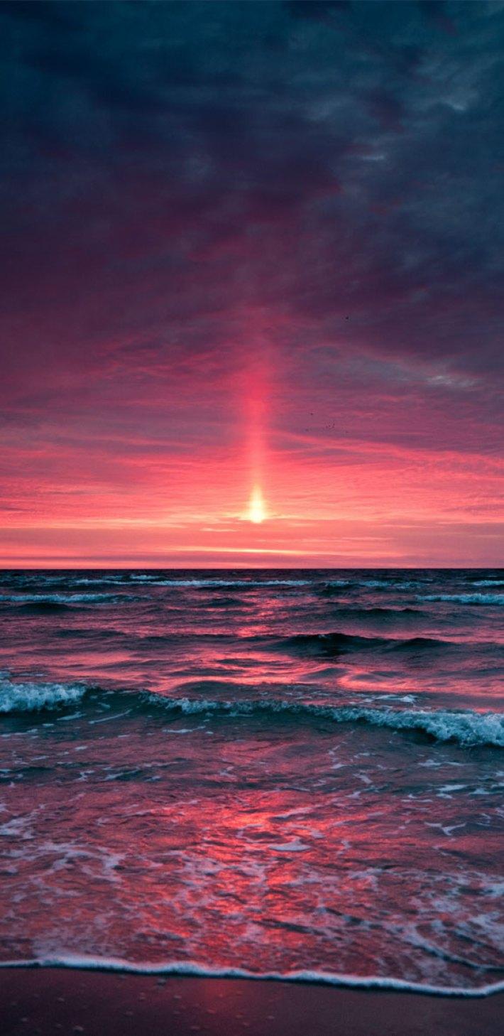 710x1458 Sunset iphone wallpaper Wallpaper