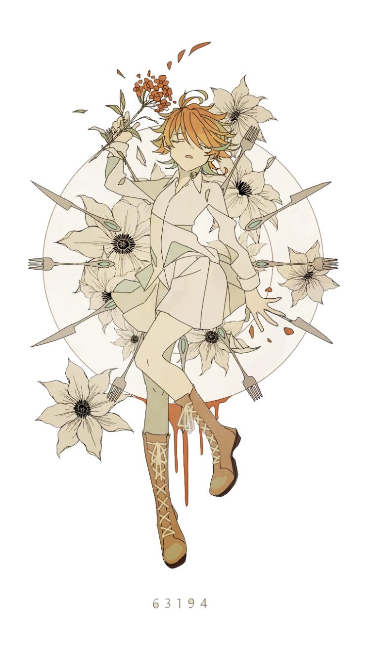 750x1334 Yakusoku no Neverland (The Promised Neverland), Wallpaper Anime Image Board