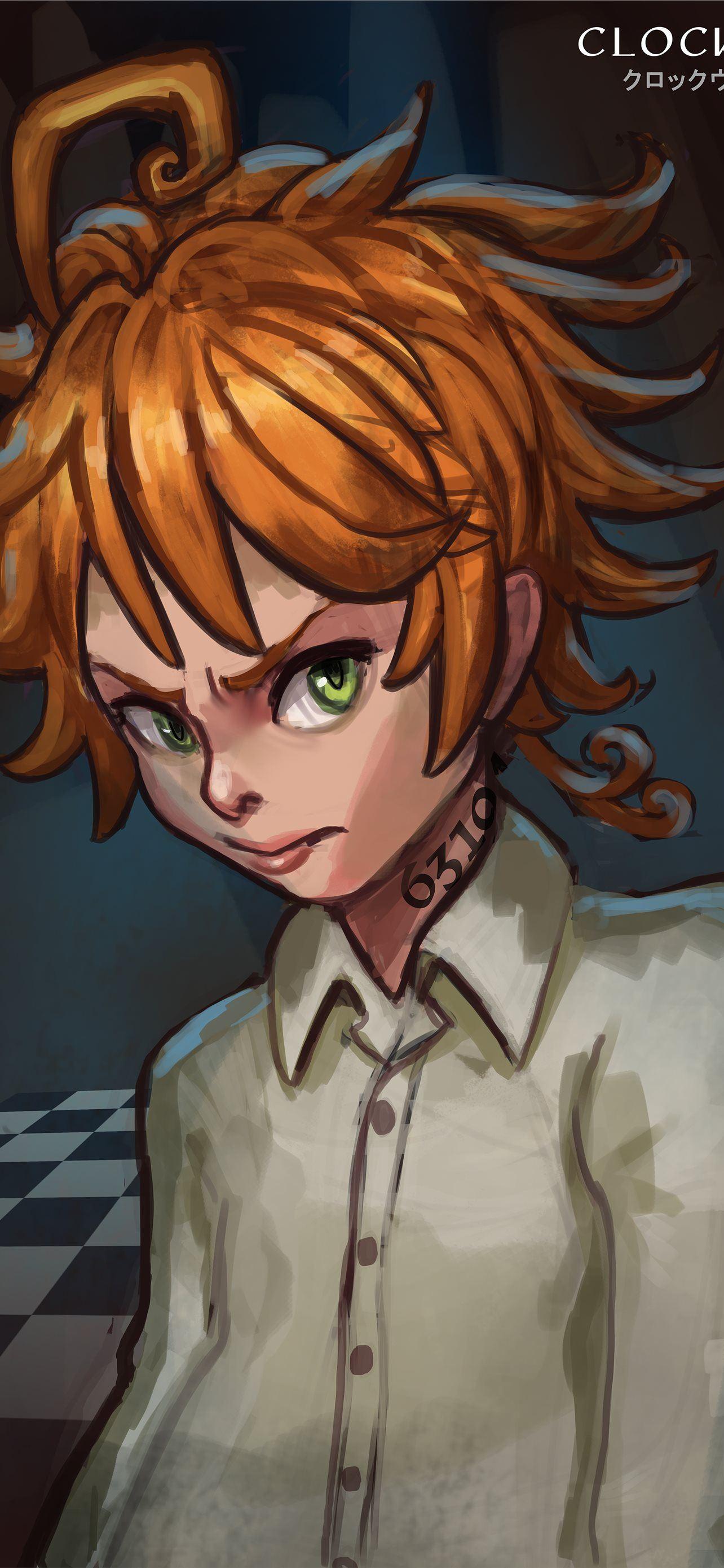1284x2778 Best Emma the promised neverland iPhone HD Wallpaper