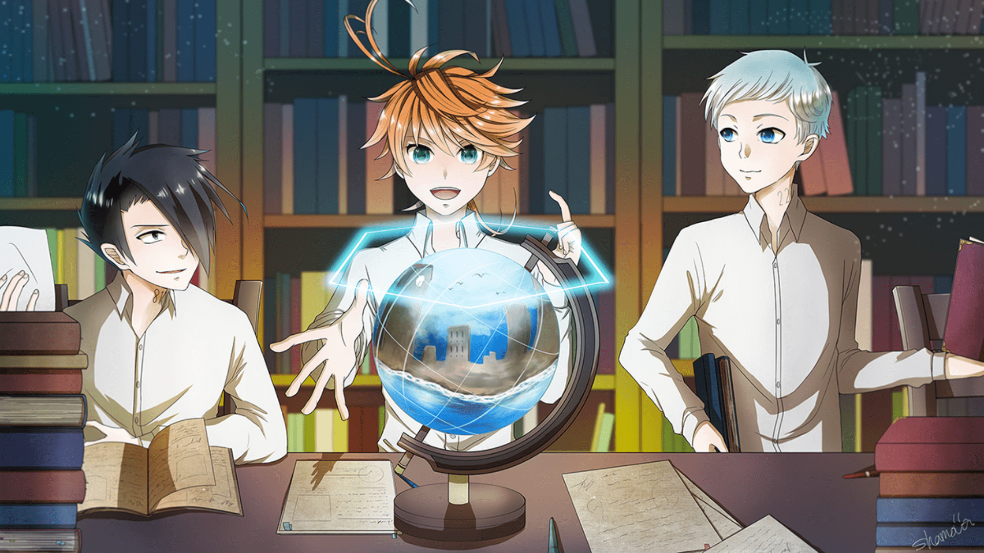 1920x1080 1920x1080 Emma (The Promised Neverland) wallpaper HD. Mocah HD Wallpaper