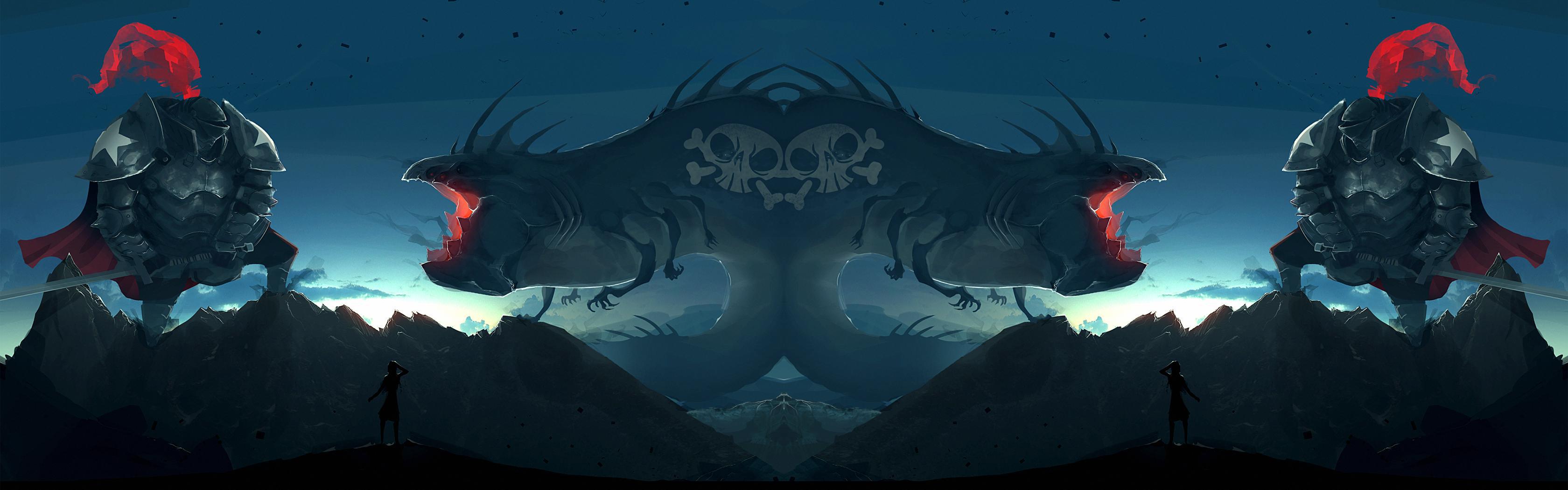 Windows 10 Dual Monitor Wallpapers Top Free Windows 10 Dual Monitor Backgrounds Wallpaperaccess