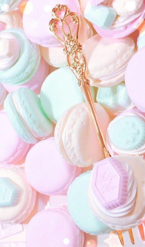 500x851 Cute Pastel Macaron Wallpaper