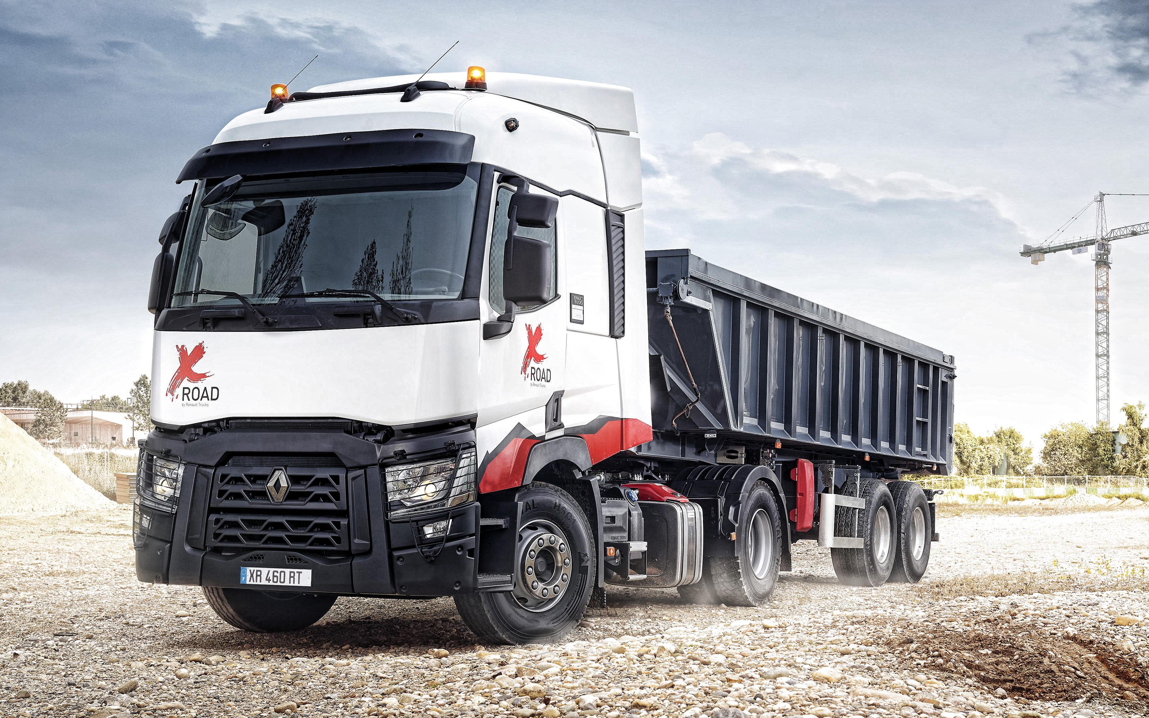 3840x2400 Download Wallpaper Renault T X ROAD, New Trucks, Dump Trucks, Construction Vehicles, Renault Trucks For Desktop With Resolution 3840x2400. High Quality HD Picture Wallpaper