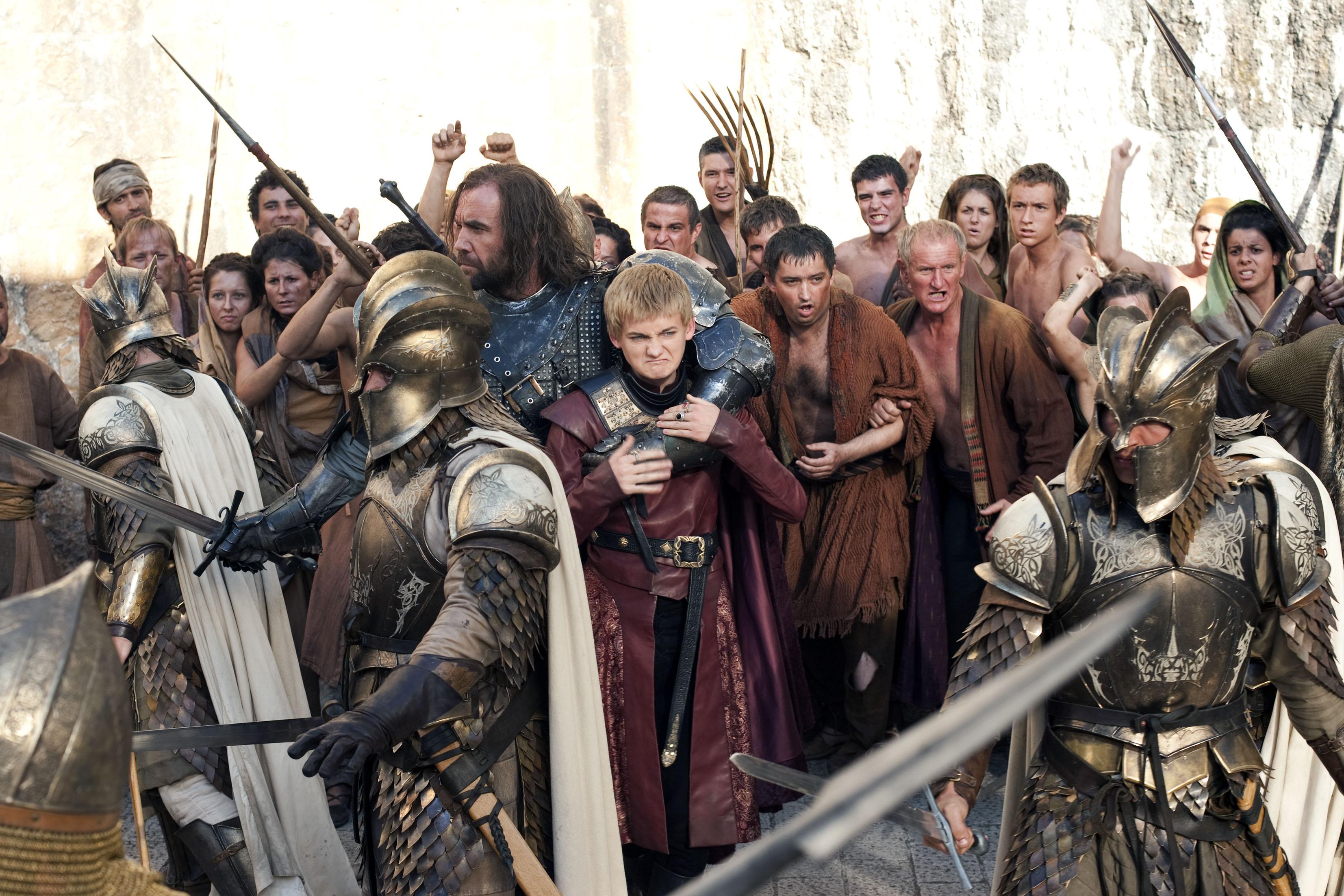 3307x2205 Rory McCann, Joffrey Baratheon, Sandor Clegane, Jack Gleeson wallpaper