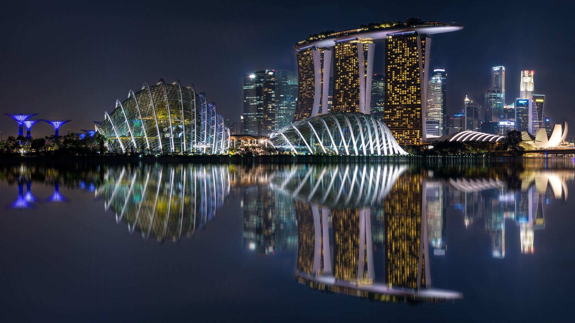 1920x1080 Marina Bay Sands HD Wallpaper and Background Image