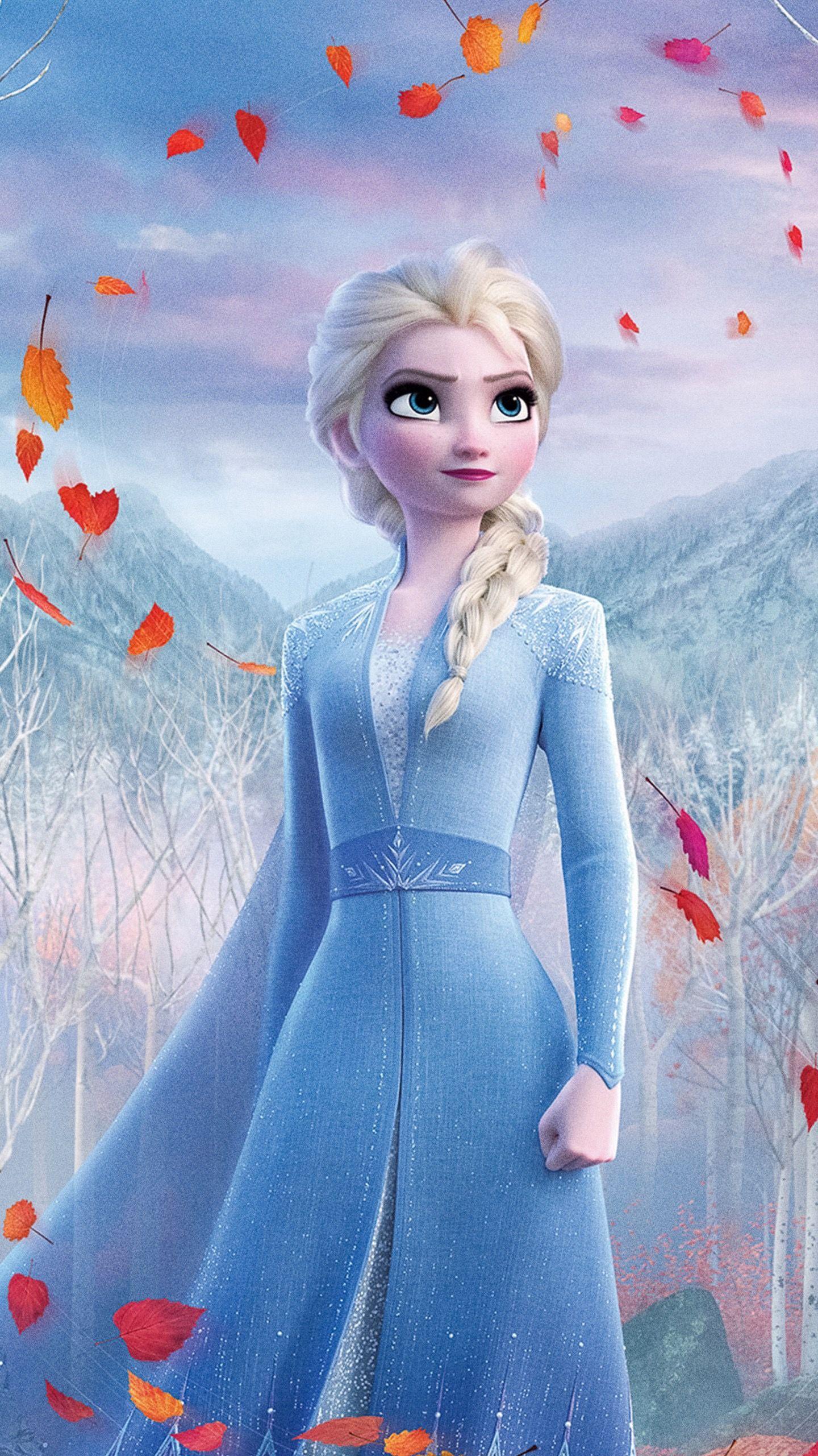 1440x2560 Frozen Princess Wallpaper