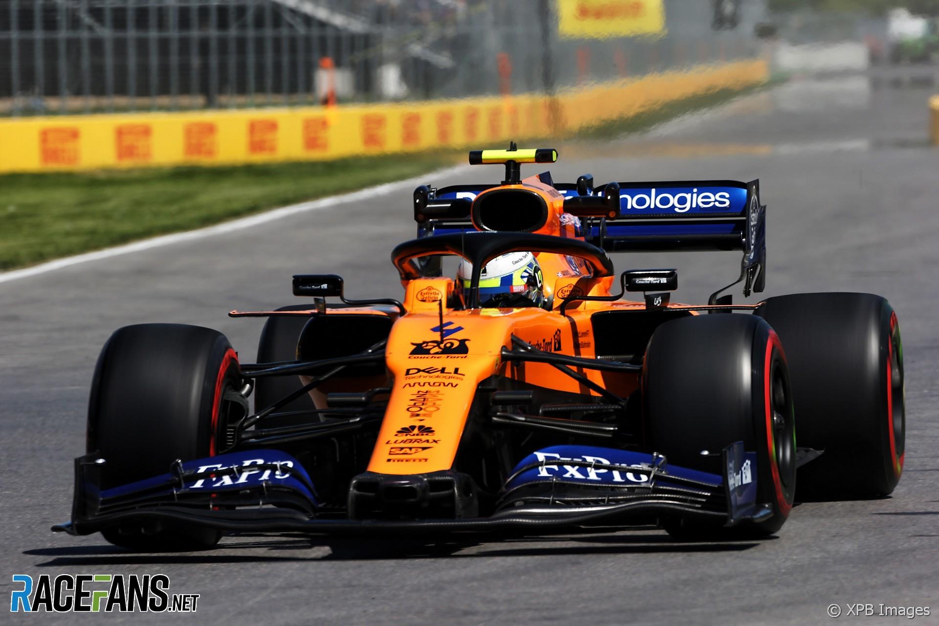 1920x1280 Lando Norris, McLaren, Circuit Gilles Villeneuve, 2019 · RaceFans