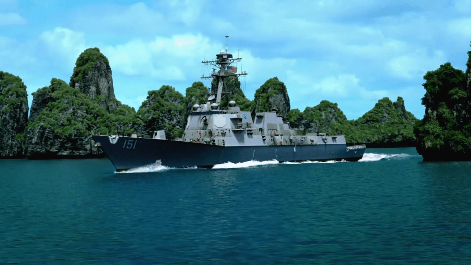 1920x1080 USS Nathan James (DDG 151). The Last Ship